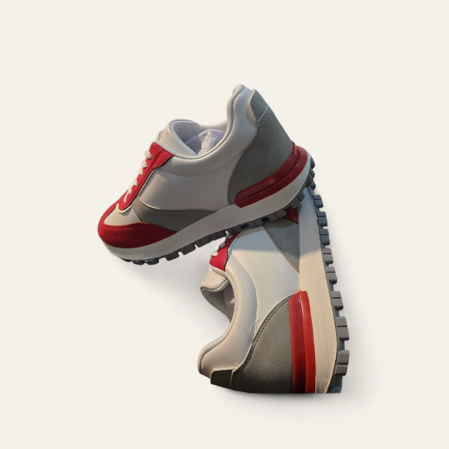 Mazino Gallium-005 Red/White Sneakers - Size 8 image indicator(3)