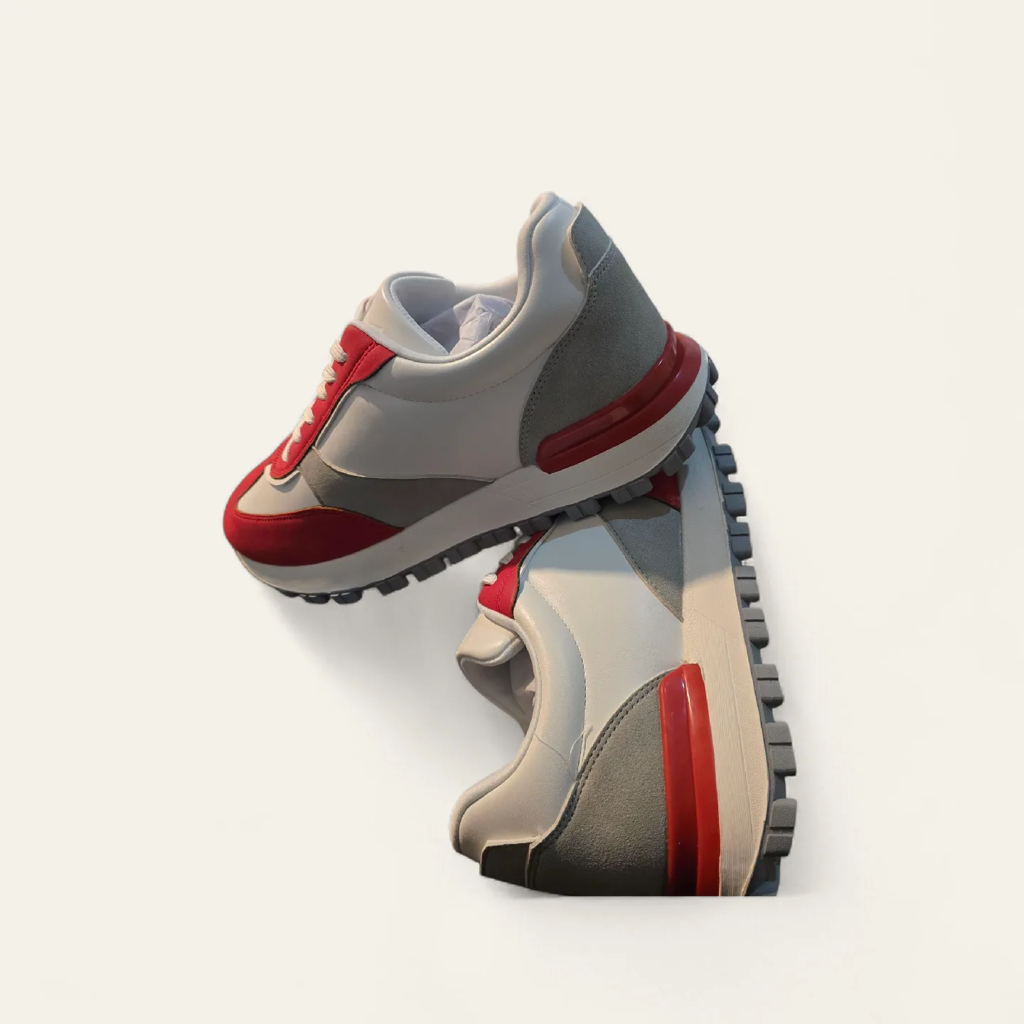 Mazino Gallium-005 Red/White Sneakers - Size 8 image indicator(6)