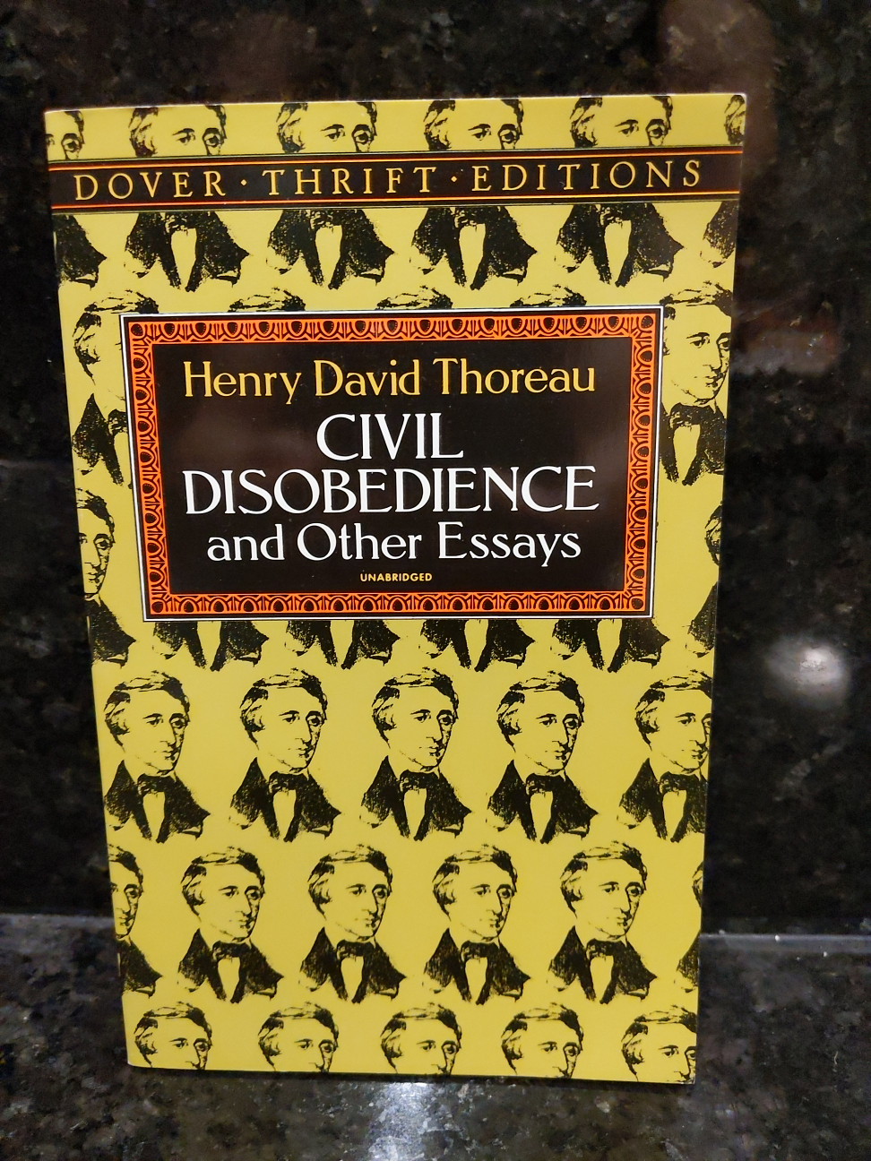 Civil Disobedience and Other Essays by Thoreau