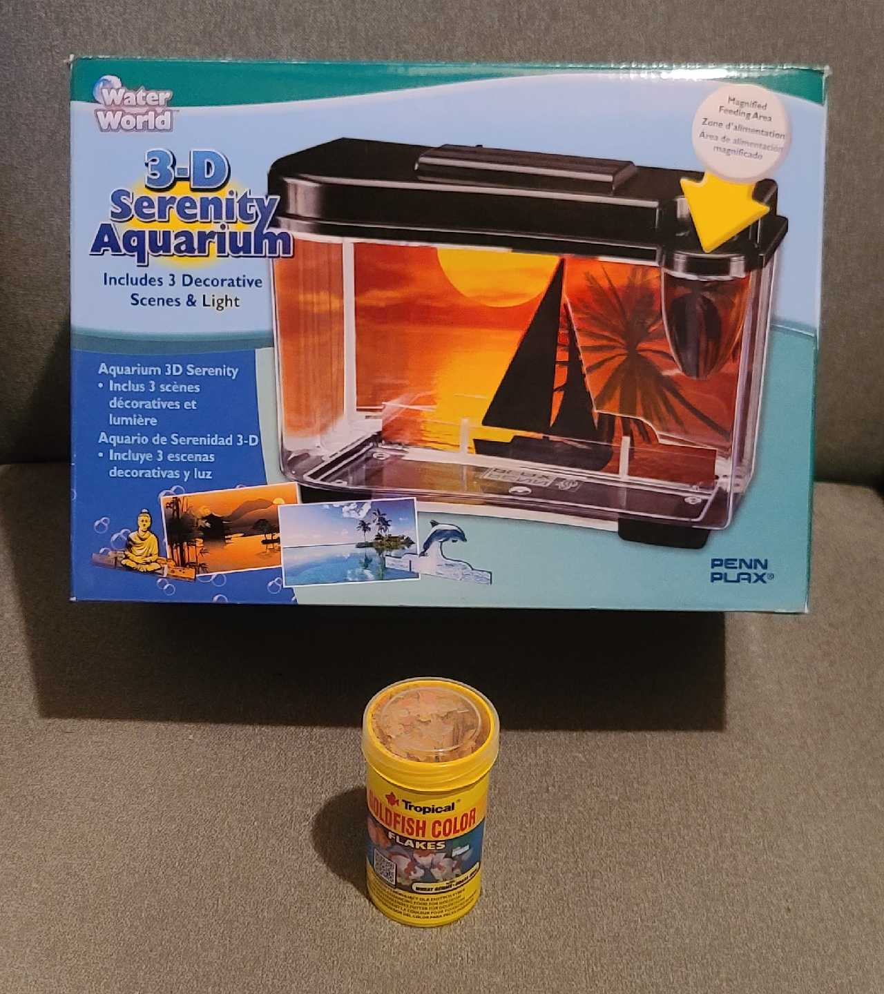Water World 3-D Serenity Aquarium