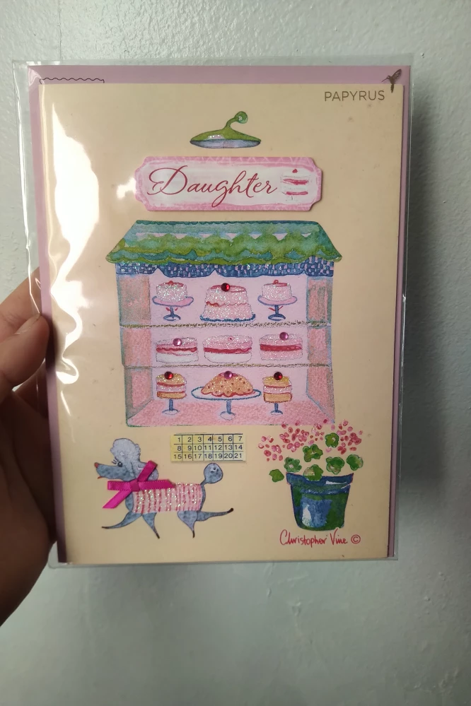 BN Papyrus Happy Birthday Daughter card
