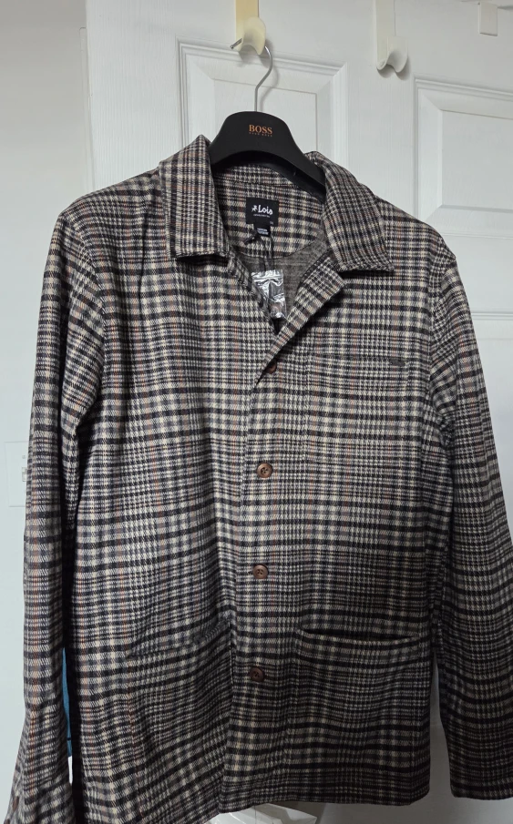Lois Plaid Jacket - Size M