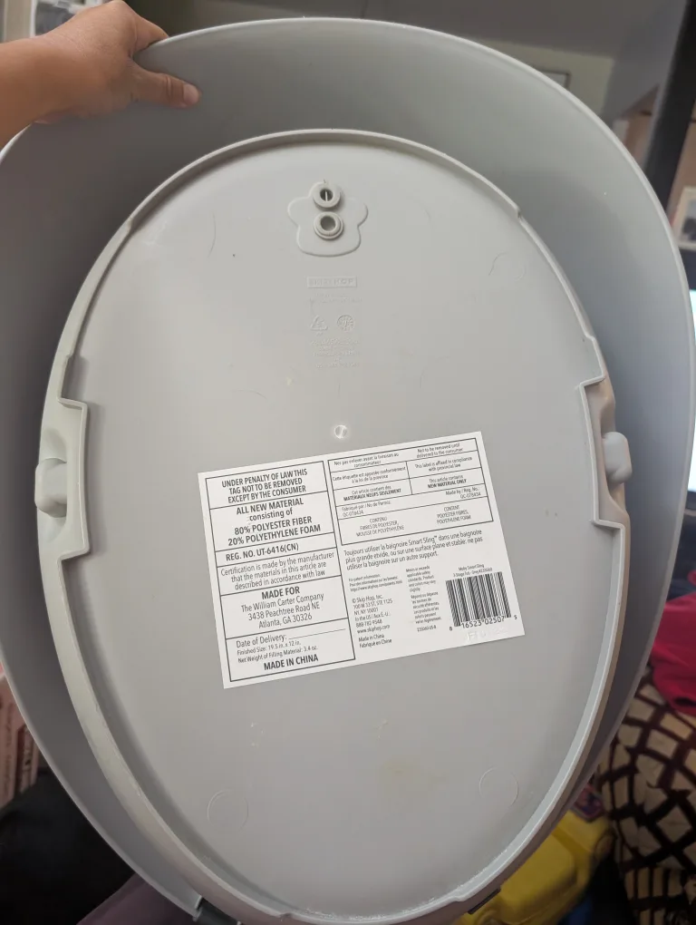 Skip Hop Moby Smart Sling 3-Stage Baby Bathtub image indicator(2)