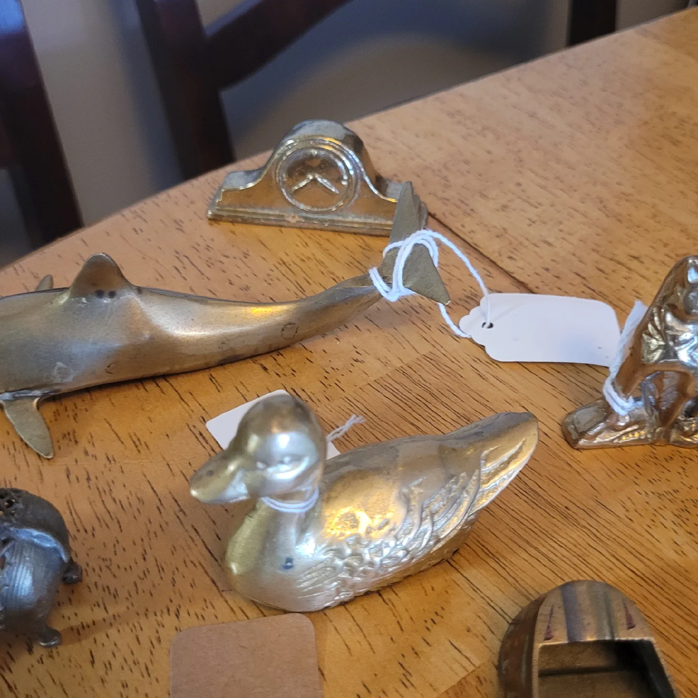 Lot of 15 Vintage Brass Items 5.00 each item or all 15 for 55.00 image indicator(9)