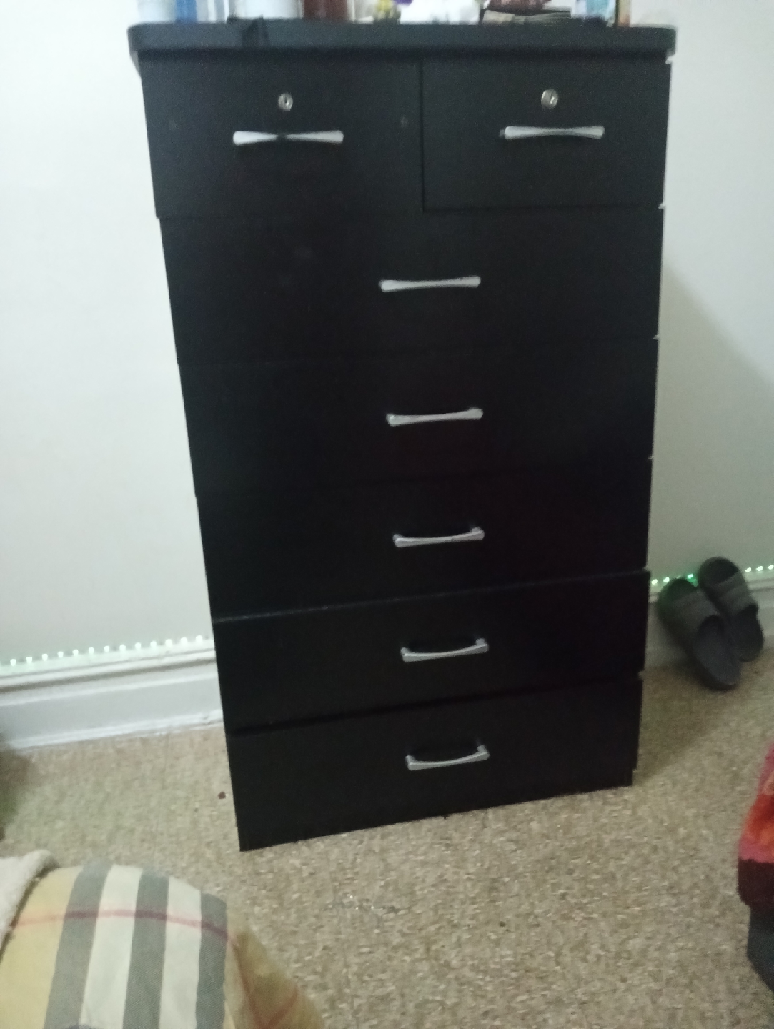 Black 6-Drawer Dresser🧡
