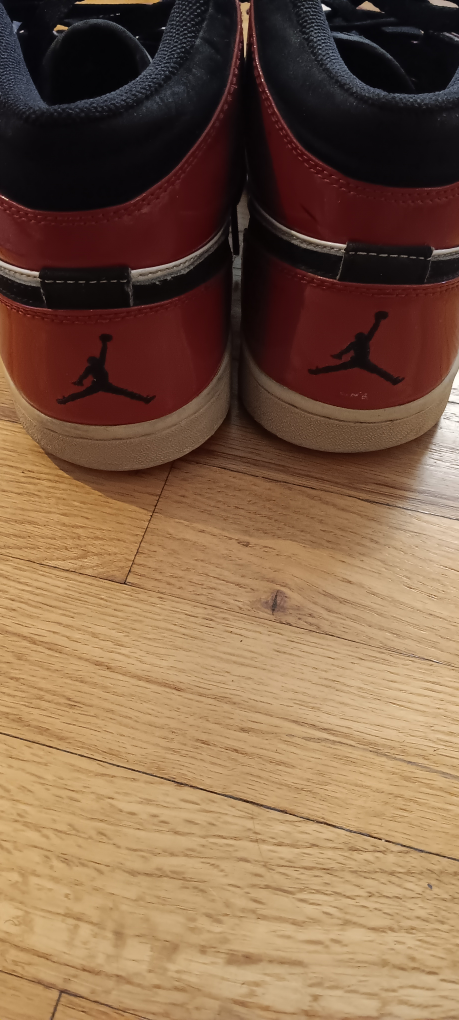 Nike Air Jordan 1 Mid Red/White - photo 4