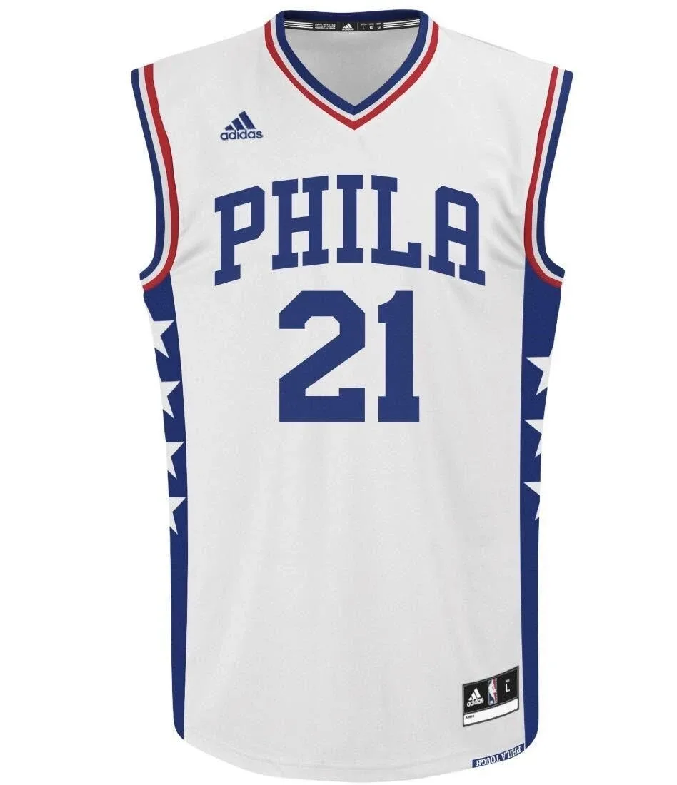 Adidas Philadelphia 76ers Joel Embiid Jersey - L image indicator(3)