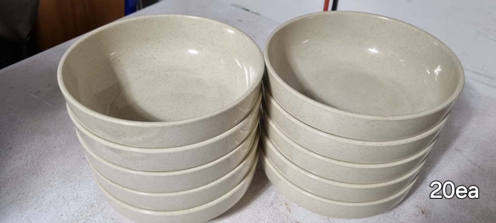 Beige Bowls - Set of 20