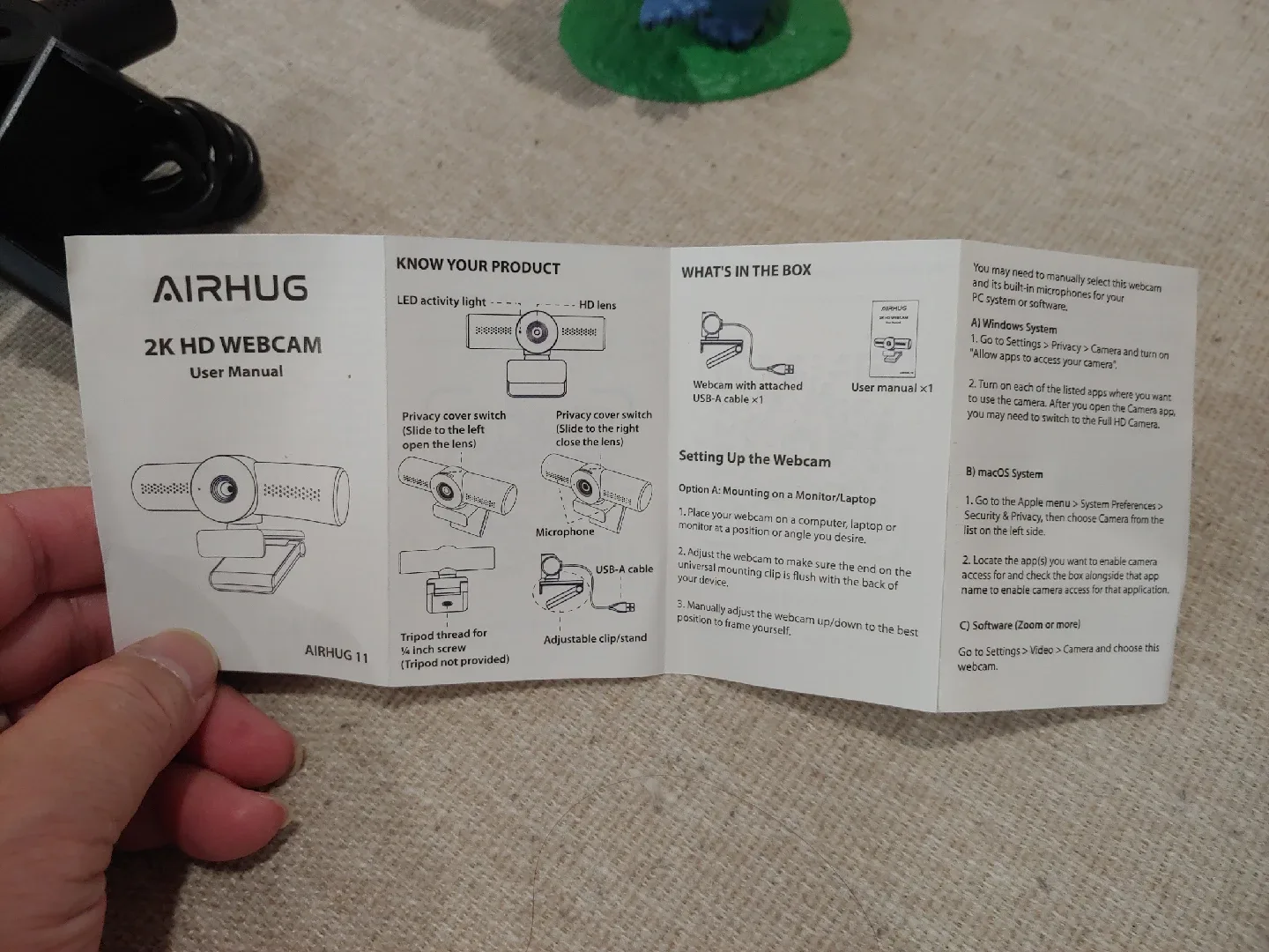 Webcam, ULTRA High Defination, Autofocus image indicator(5)
