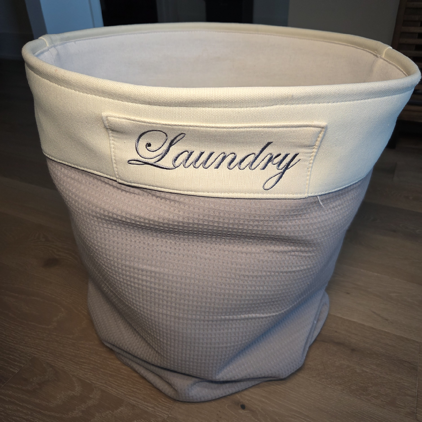Laundry Basket - Light Gray