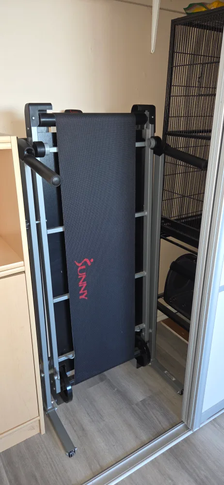 Sunny Health & Fitness Compact Treadmill, FOLDABLE! image indicator(2)