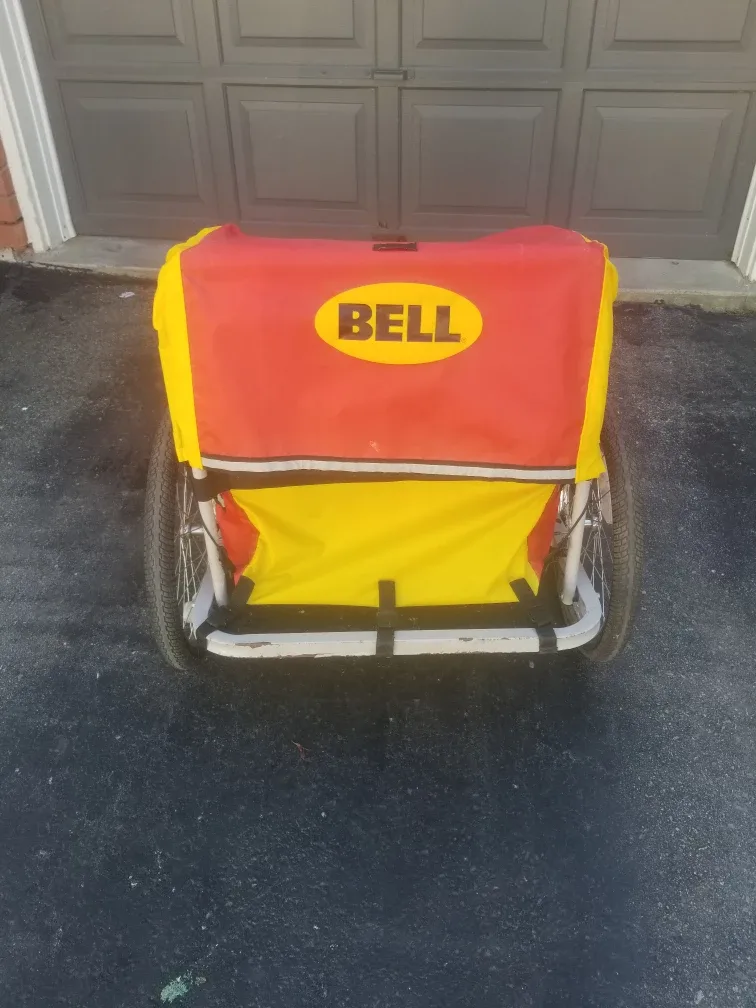 Bell Bike Trailer - Yellow/Red image indicator(4)