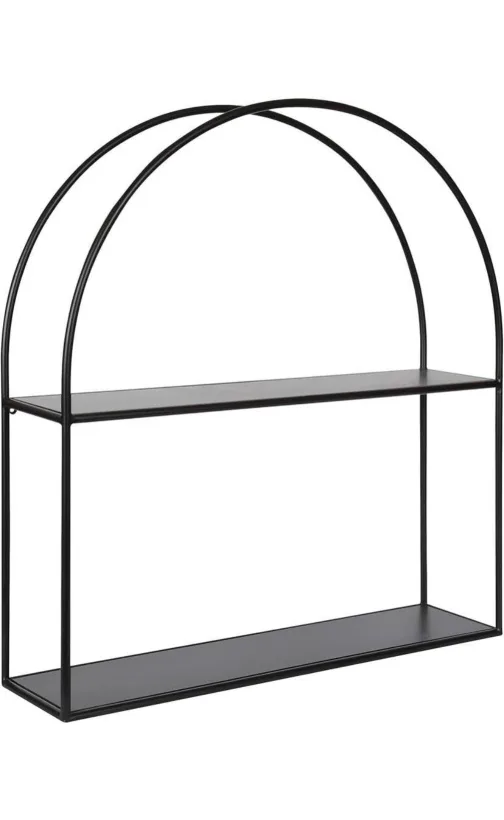 Modern Arch Metal Wall Shelf image indicator(4)