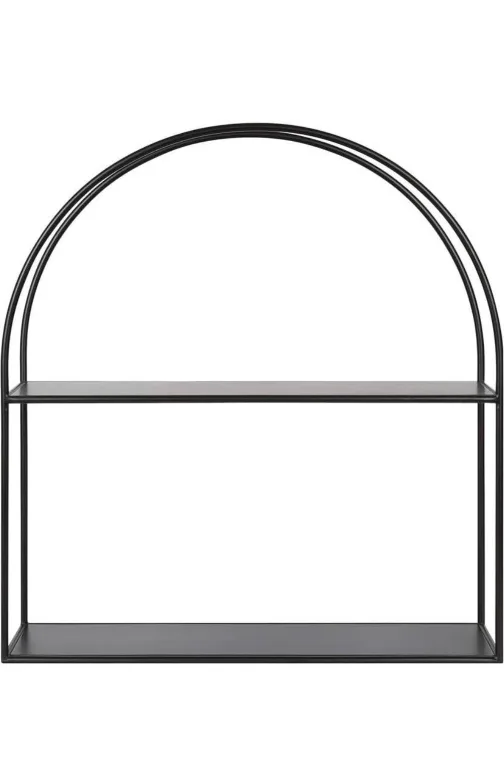 Modern Arch Metal Wall Shelf image indicator(6)
