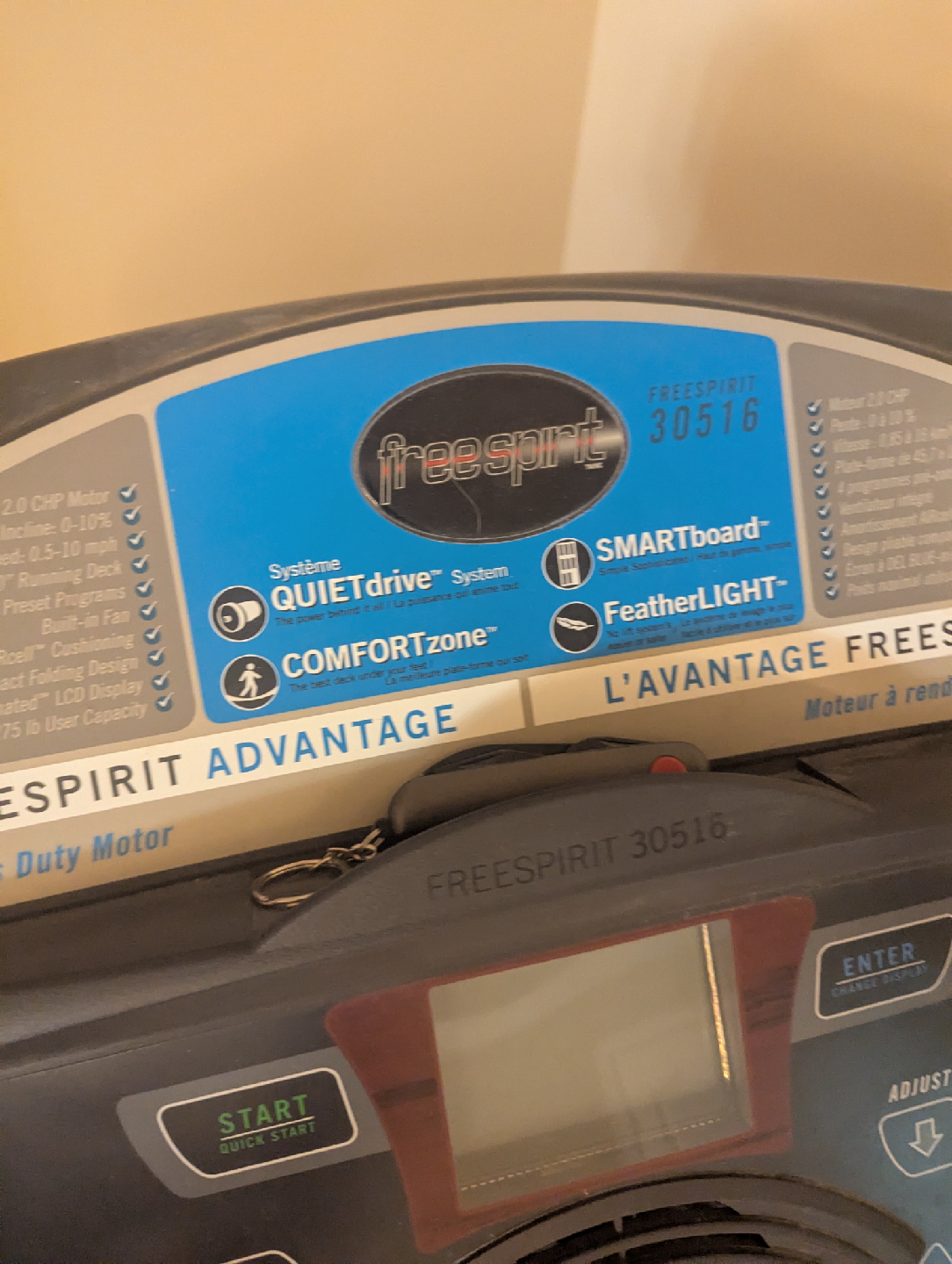 FreeSpirit 30516 Treadmill - photo 3