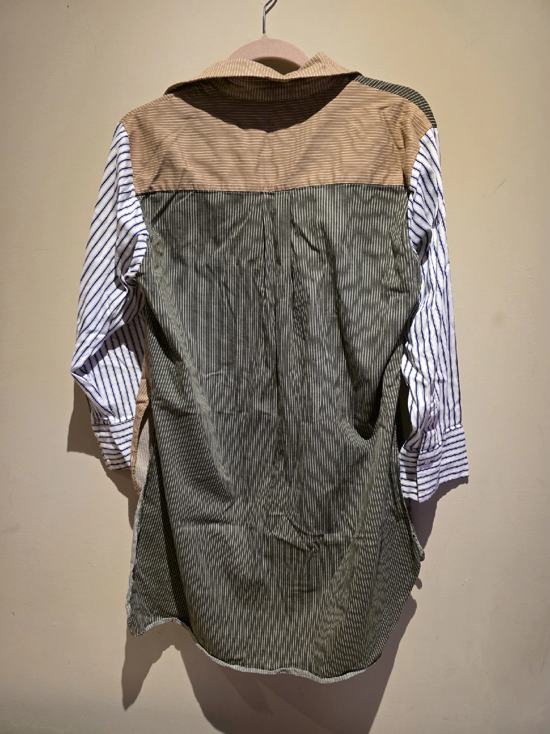 Zara Woman Striped Colour Block Shirt - Size M - photo 3