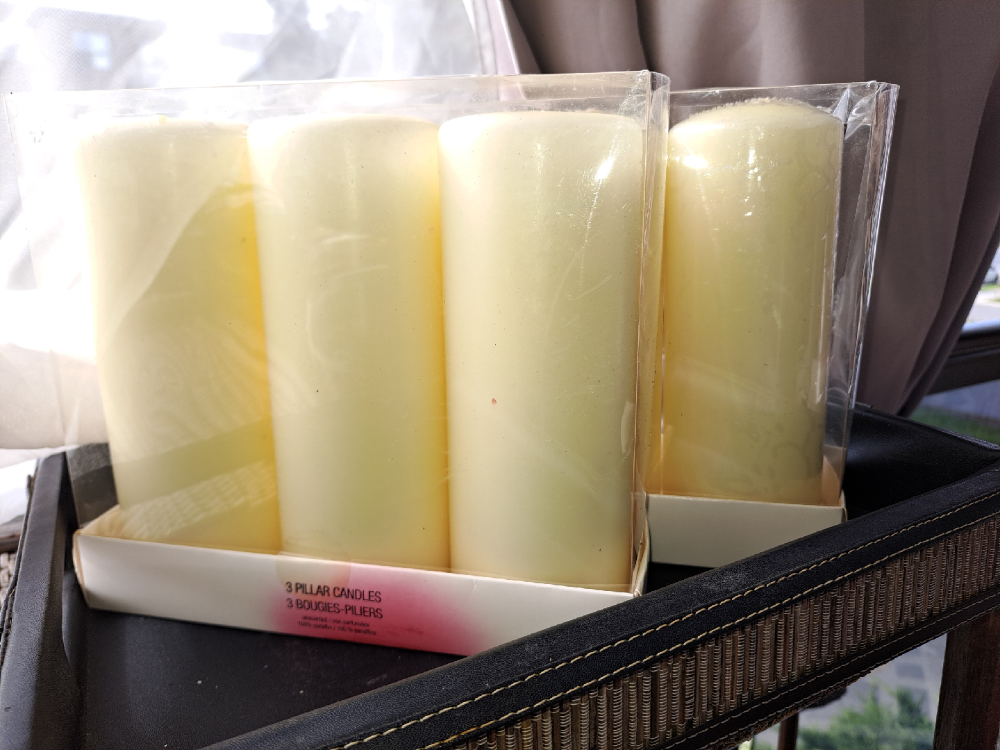 6 Pillar Candles - New in Box - photo 4