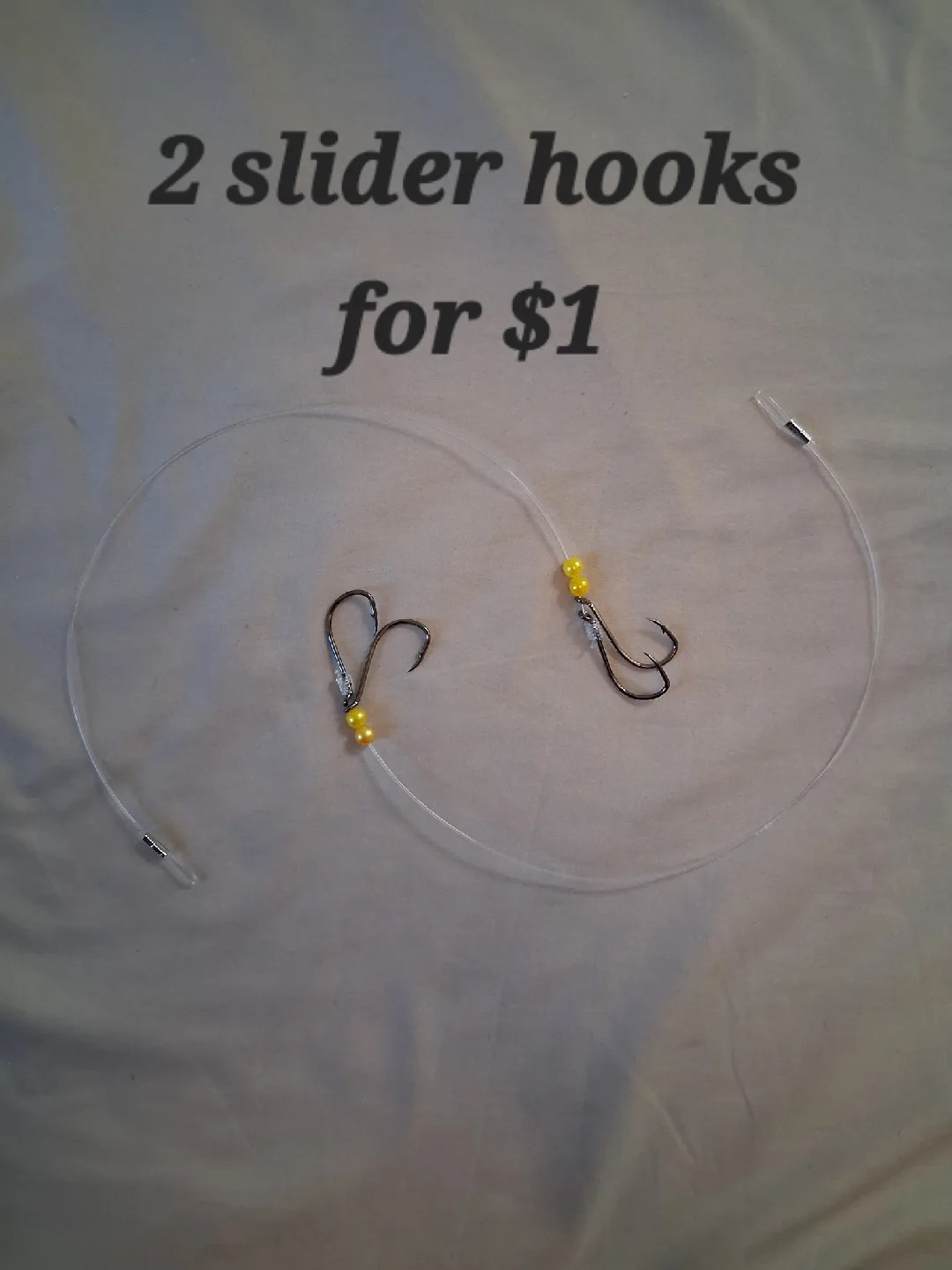 24 Slider Hooks Fishing Rig(48 hooks) image indicator(3)
