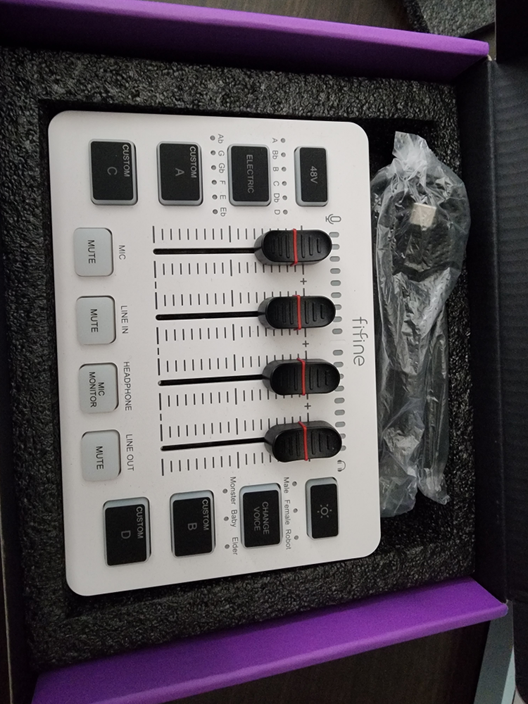 Fifine SC3 Ampligame Audio Mixer