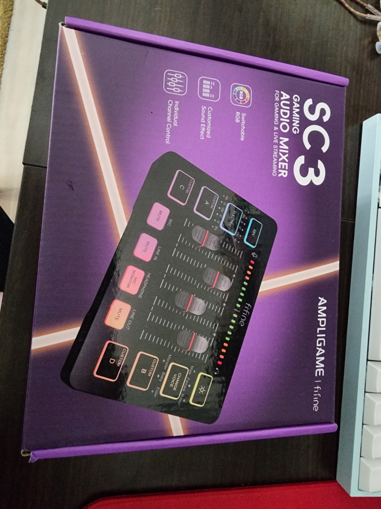 Fifine SC3 Ampligame Audio Mixer - photo 2