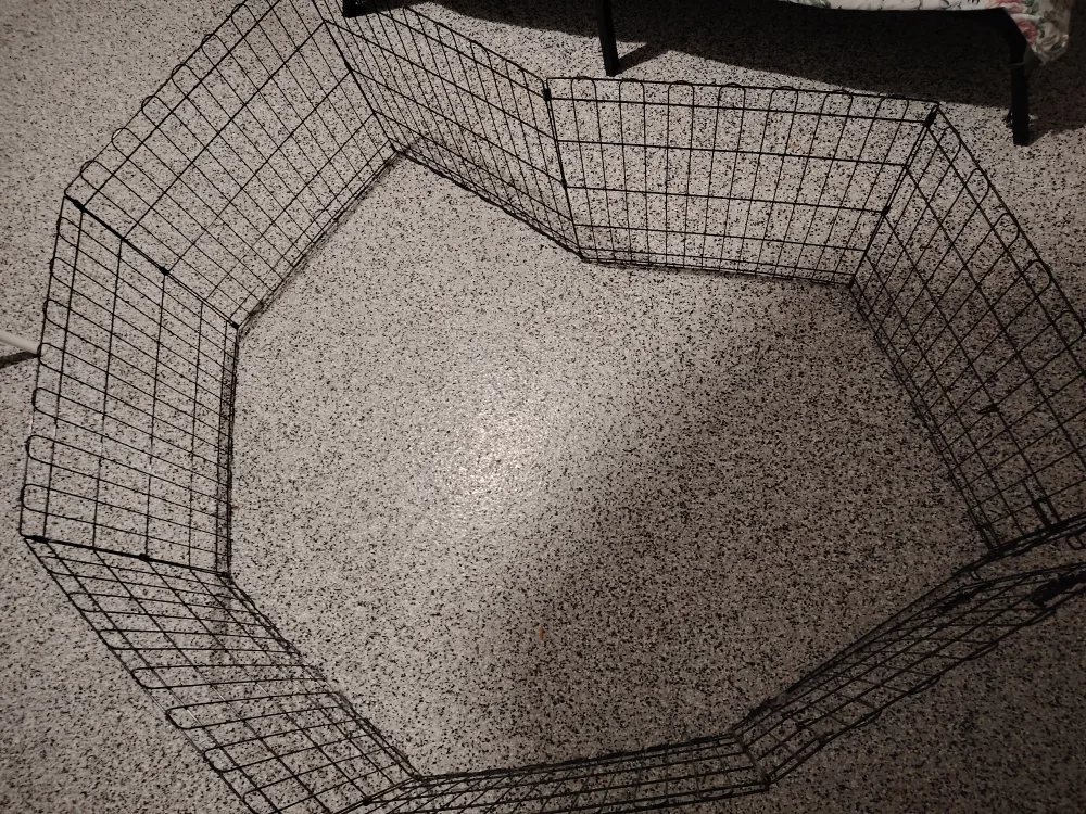 🥕Amazon Basics Foldable Octagonal Dog Playpen image indicator(3)