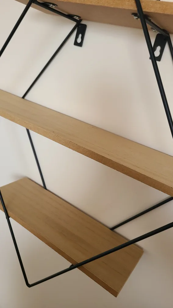 Diamond Shaped Wall Shelf image indicator(2)