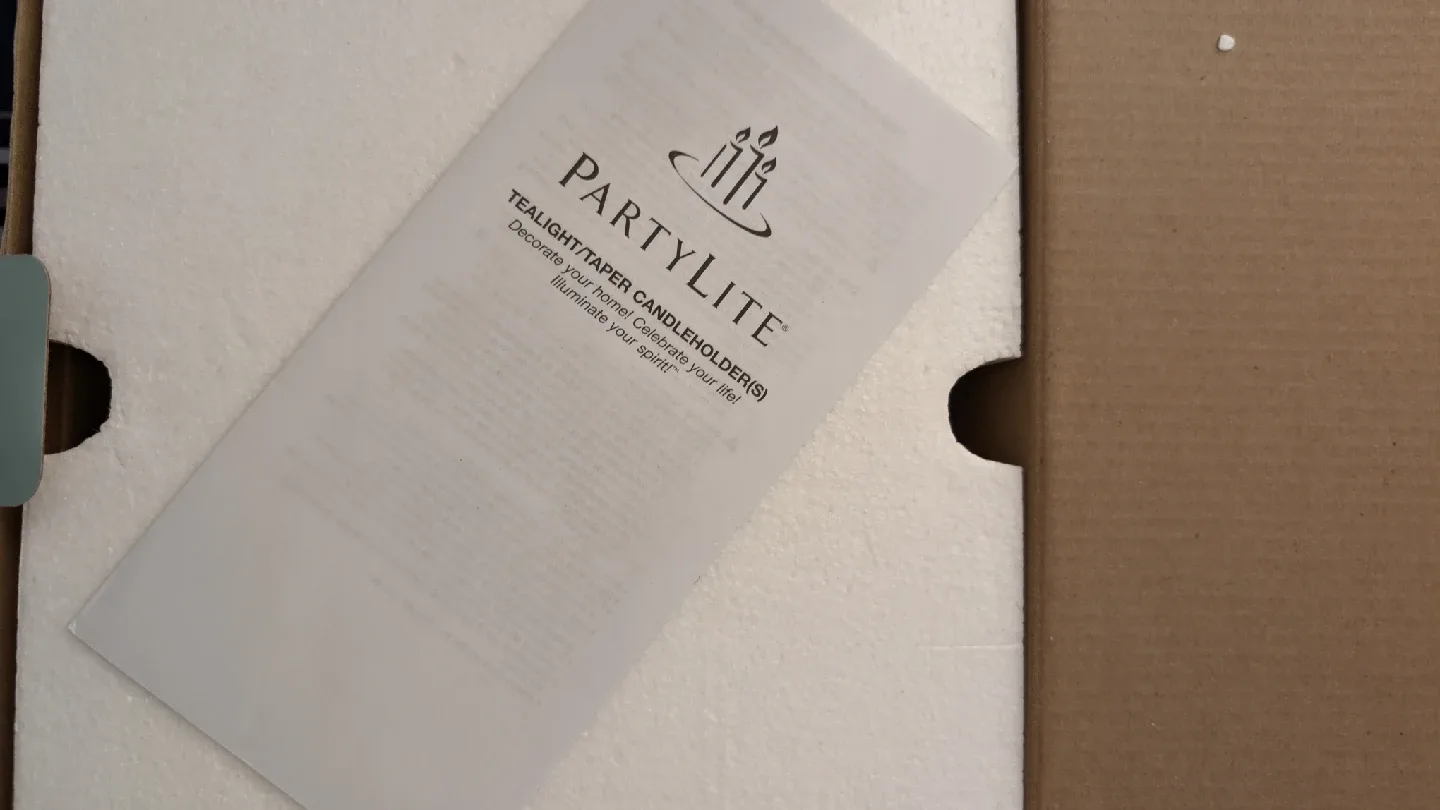 PartyLite Turkey Tealight/Taper Candleholder - New in Box! image indicator(2)