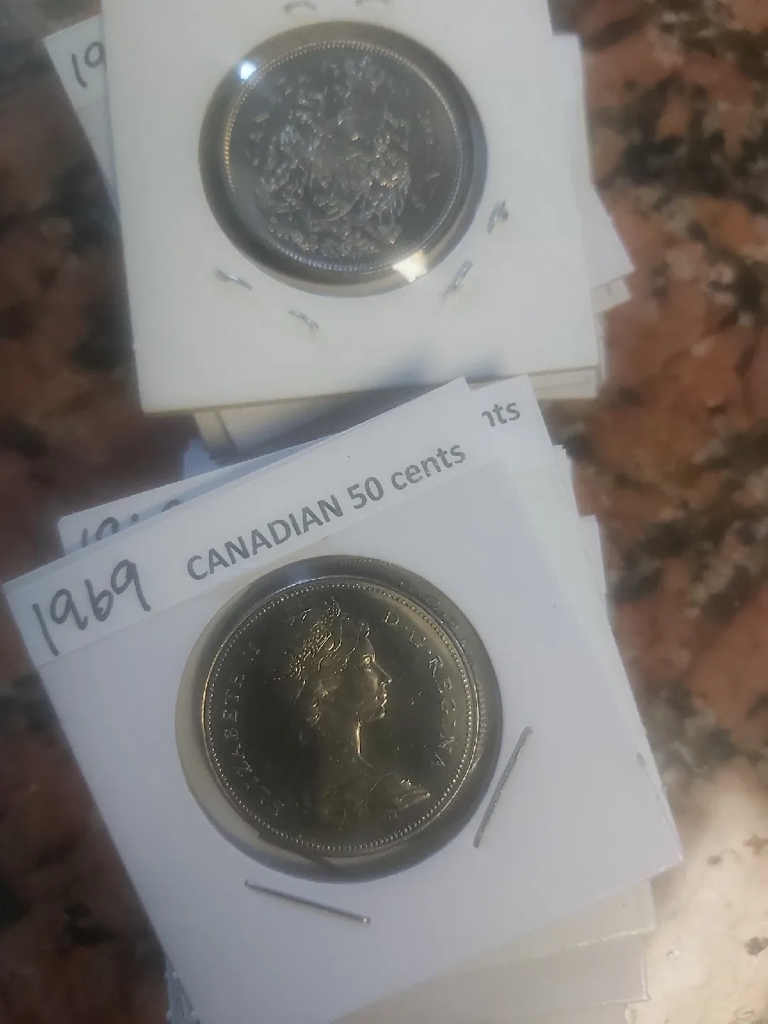 Vintage Canadian 50 Cents Coins image indicator(3)