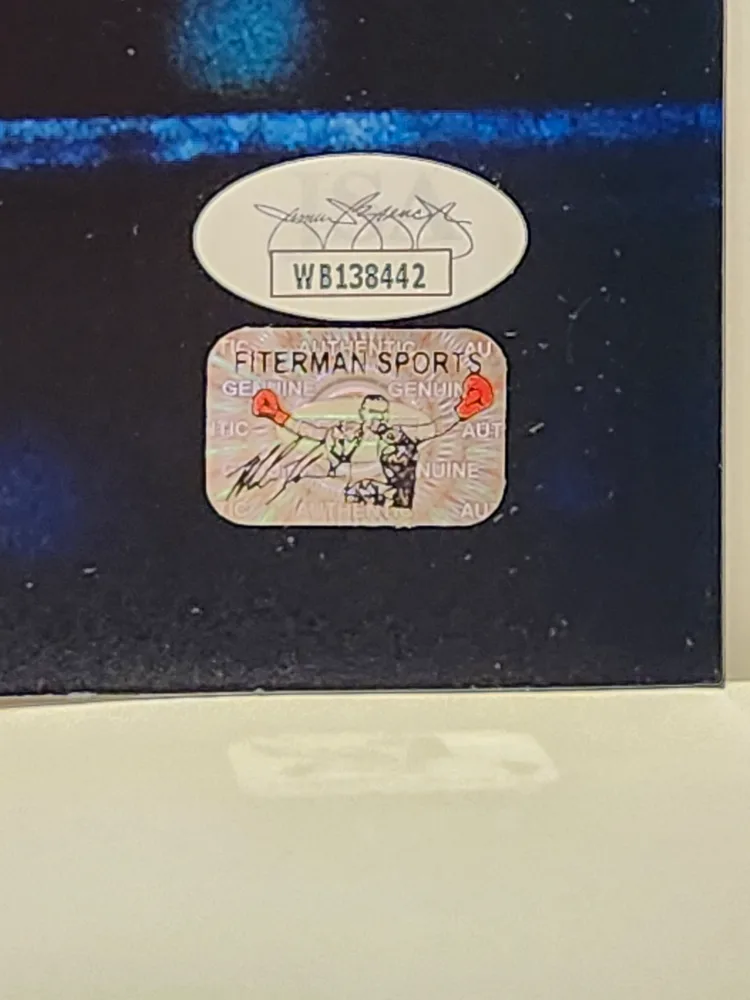 Mike Tyson Autographed Photo - JSA Authenticated image indicator(3)