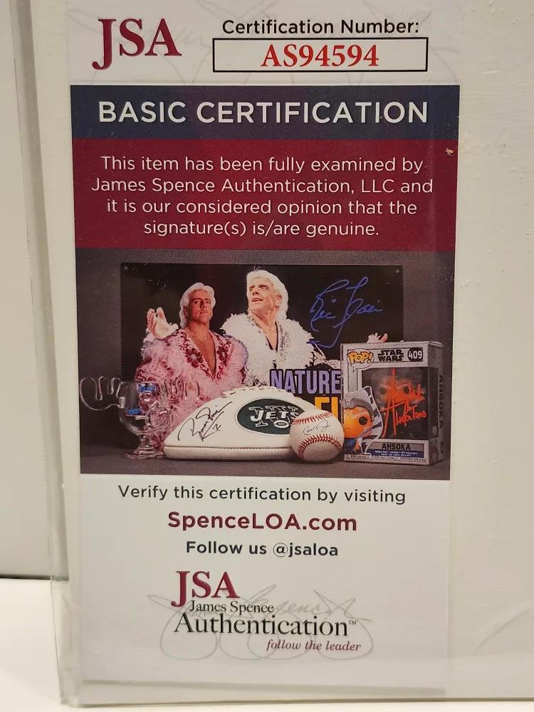 Mike Tyson Autographed Photo - JSA Authenticated image indicator(5)