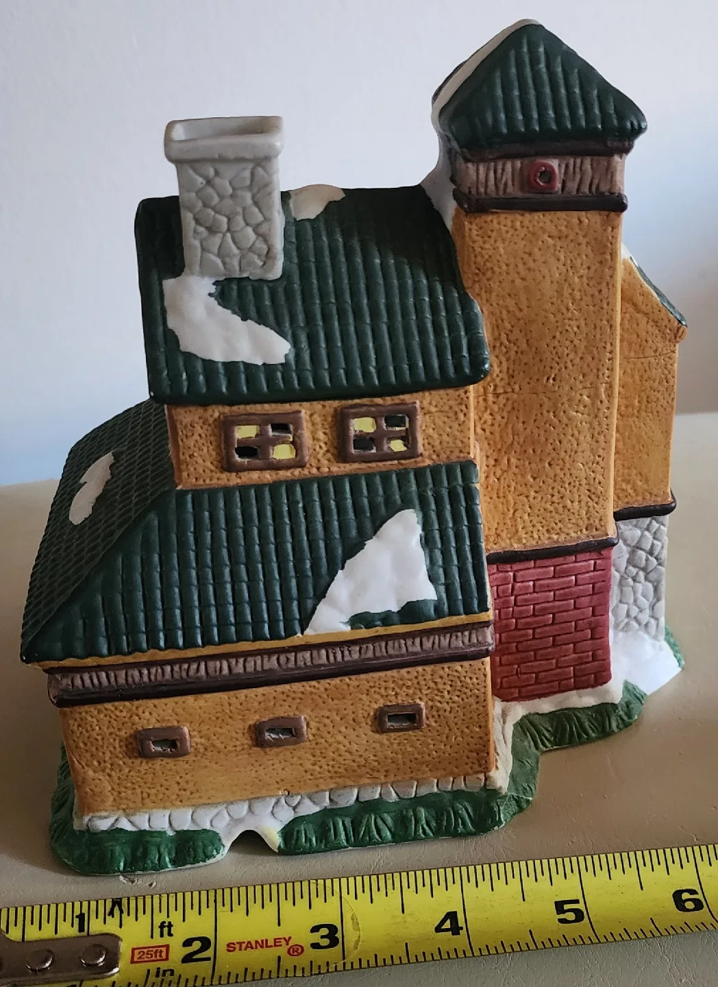Ceramic Christmas Village House image indicator(3)