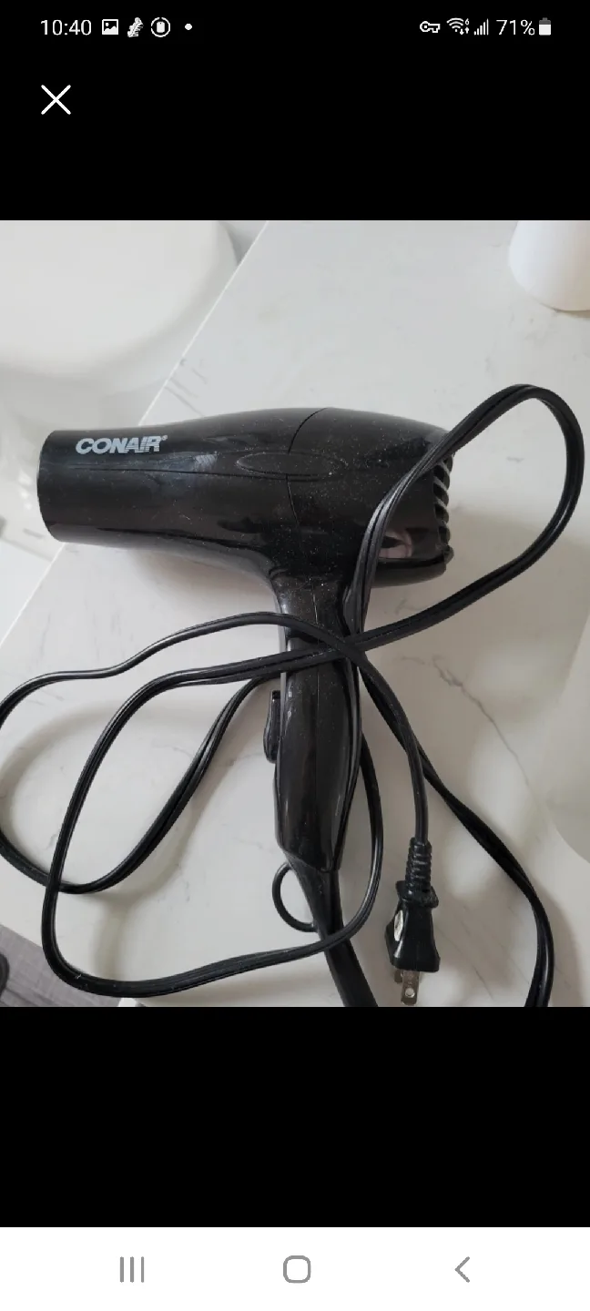 Conair Hair Dryer - Black