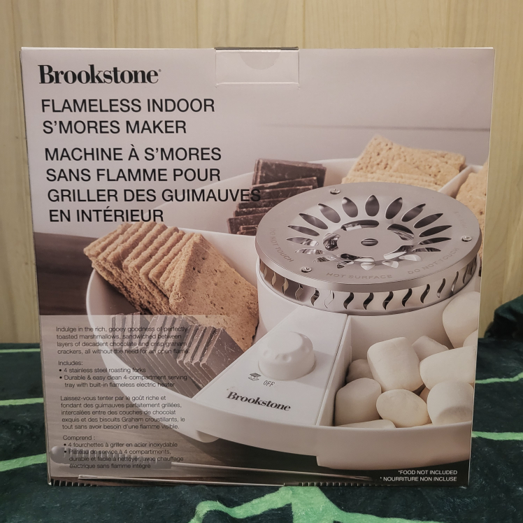 Never used Brookstone Flameless Indoor S'mores Maker - photo 2