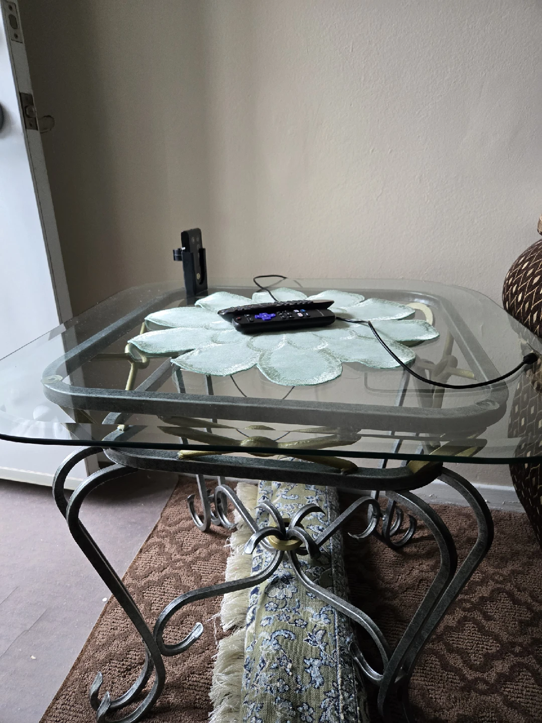 Glass Top Coffee Table 3pcs - photo 5
