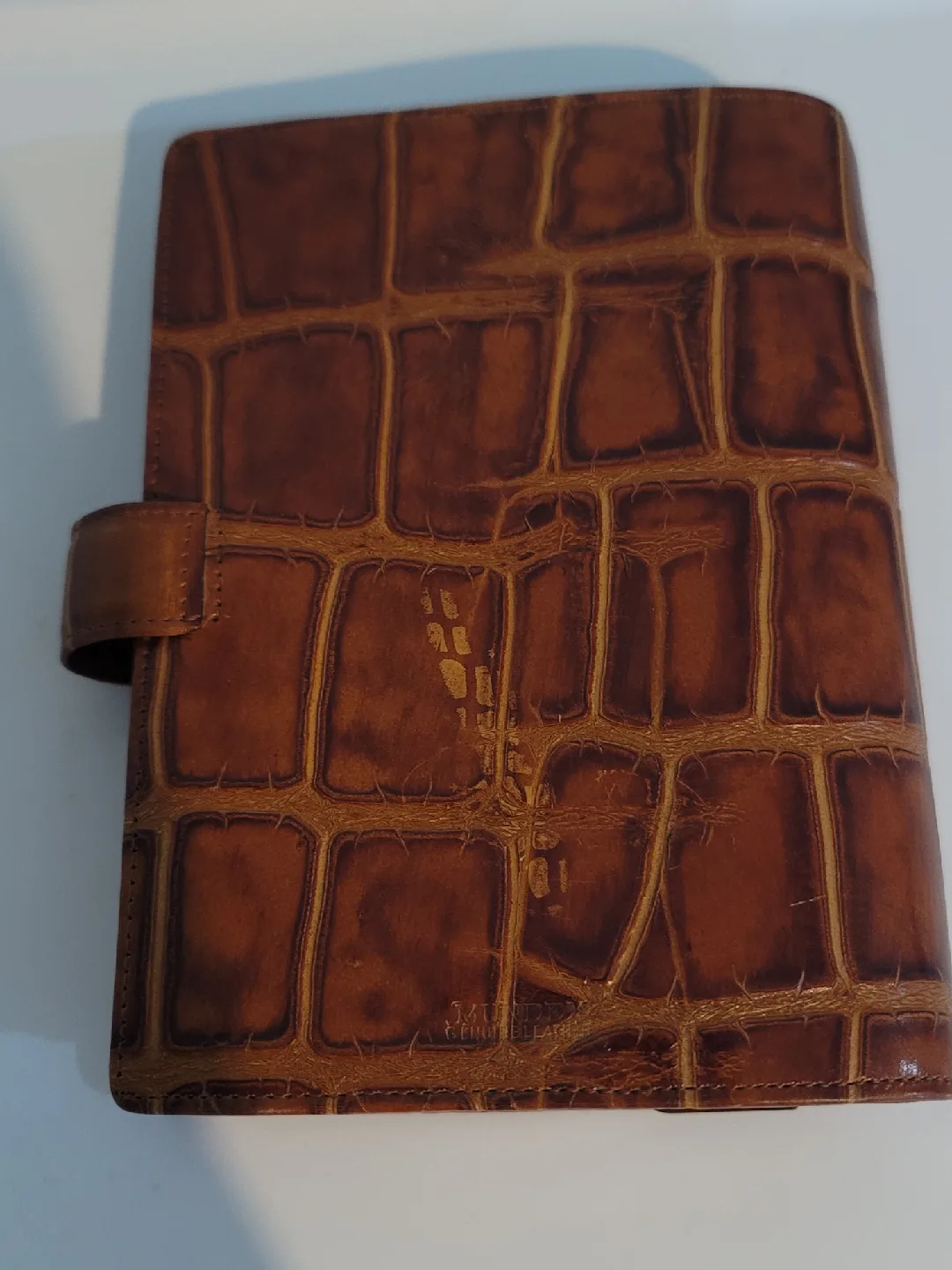 Brown Leather Daily Planner image indicator(2)