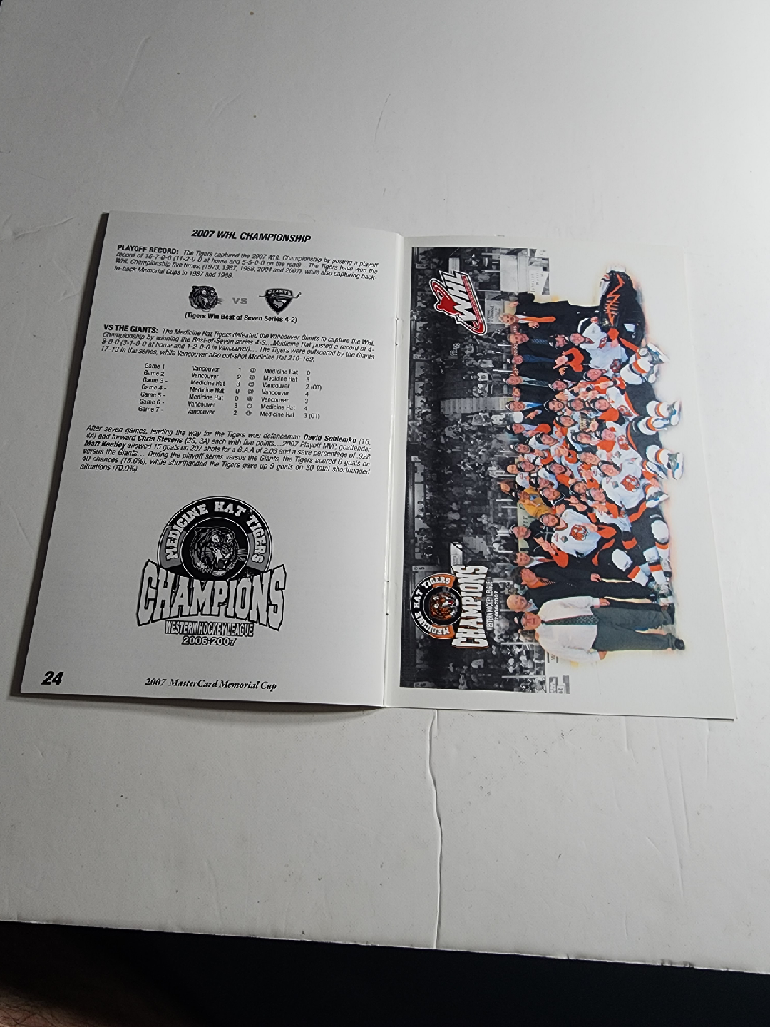 2006-2007 Medicine Hat Tigers Media Guide - photo 3