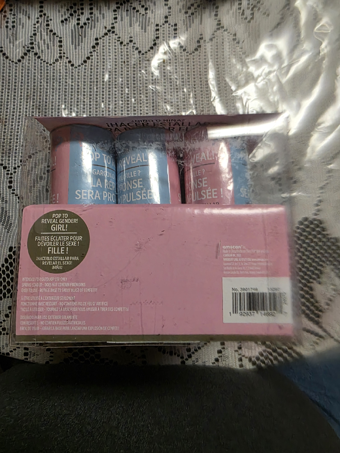Gender Reveal Party Poppers (12 ct) - photo 3