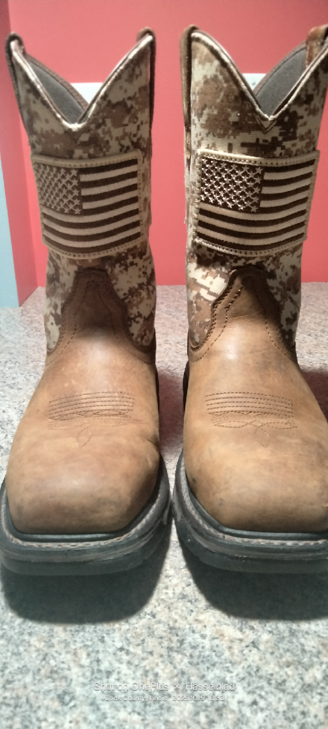 Ariat Work Steel Toe Boots - Size- 9D