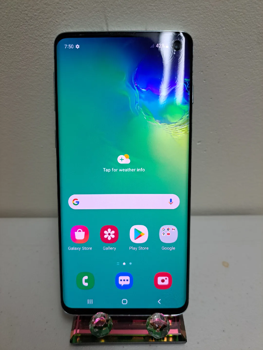 Samsung Galaxy S10+ 128GB Prism Green thumbnail