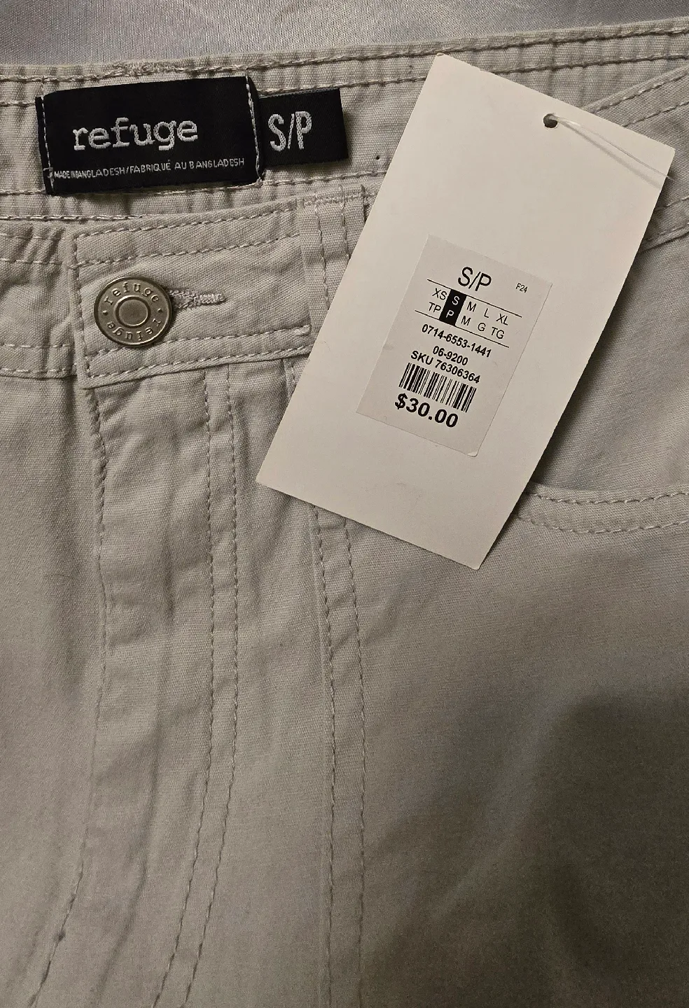 NEW! Girls Refuge Wide Leg Cargo Pants! - Size Womens Small image indicator(9)