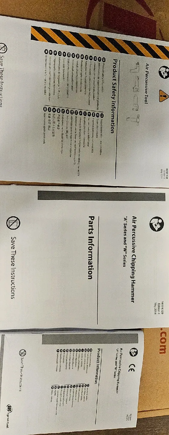 Air Percussive Chipping Hammer image indicator(2)