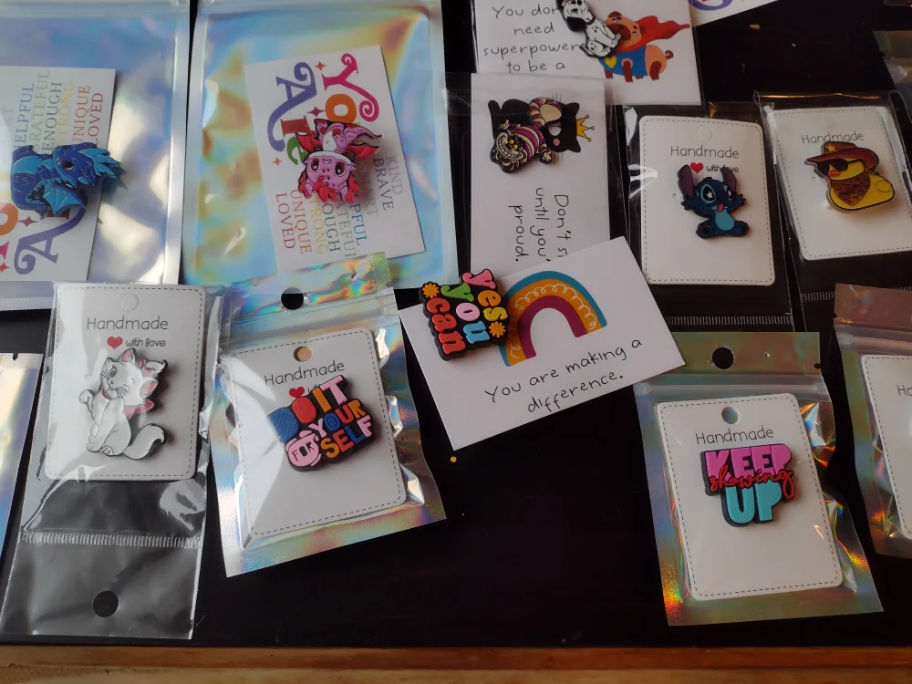 Handmade Enamel Pins - Assorted Designs image indicator(3)