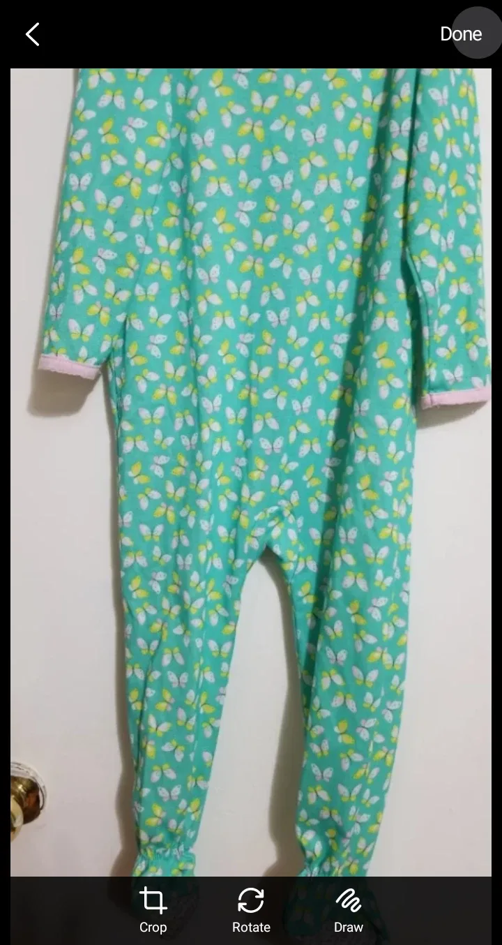 Carter's 3T Butterfly Pajamas image indicator(3)
