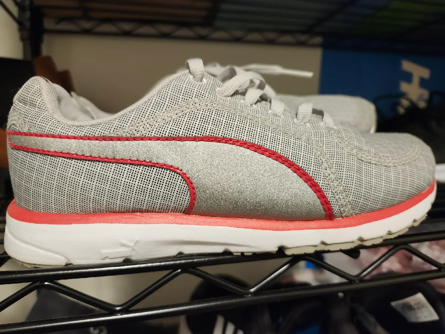 Puma Grey Shoes - Women's Size 5 thumbnail