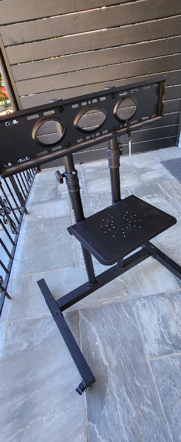 Rolling TV Stand