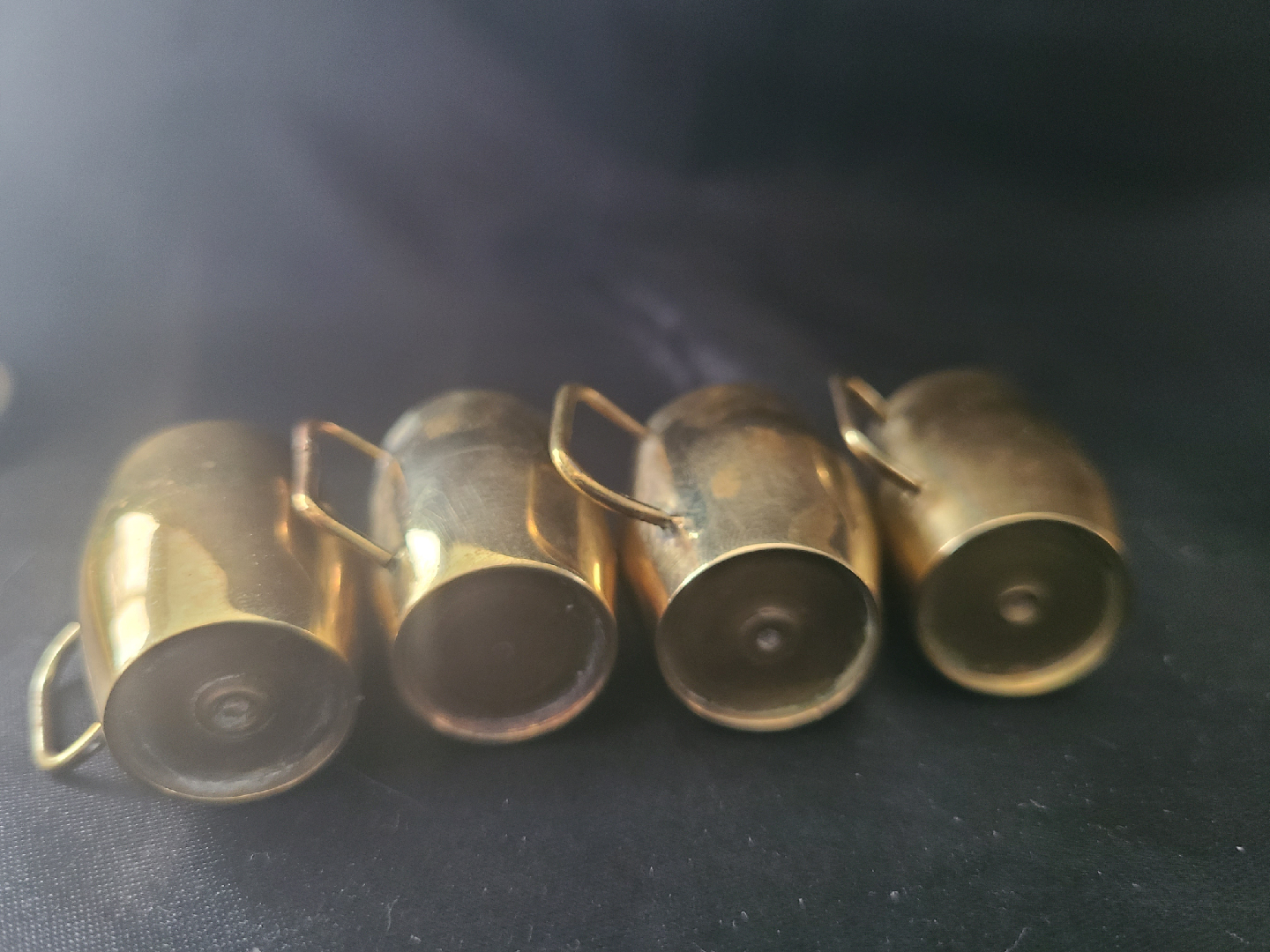 Vintage Brass Tea Set - photo 5