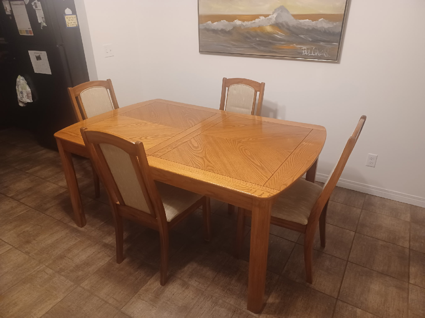 Dining Table with Four Chairs - photo 2