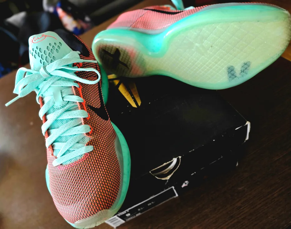 Nike Kobe X Hot Lava/Black-Sunset Glow US 9 image indicator(2)