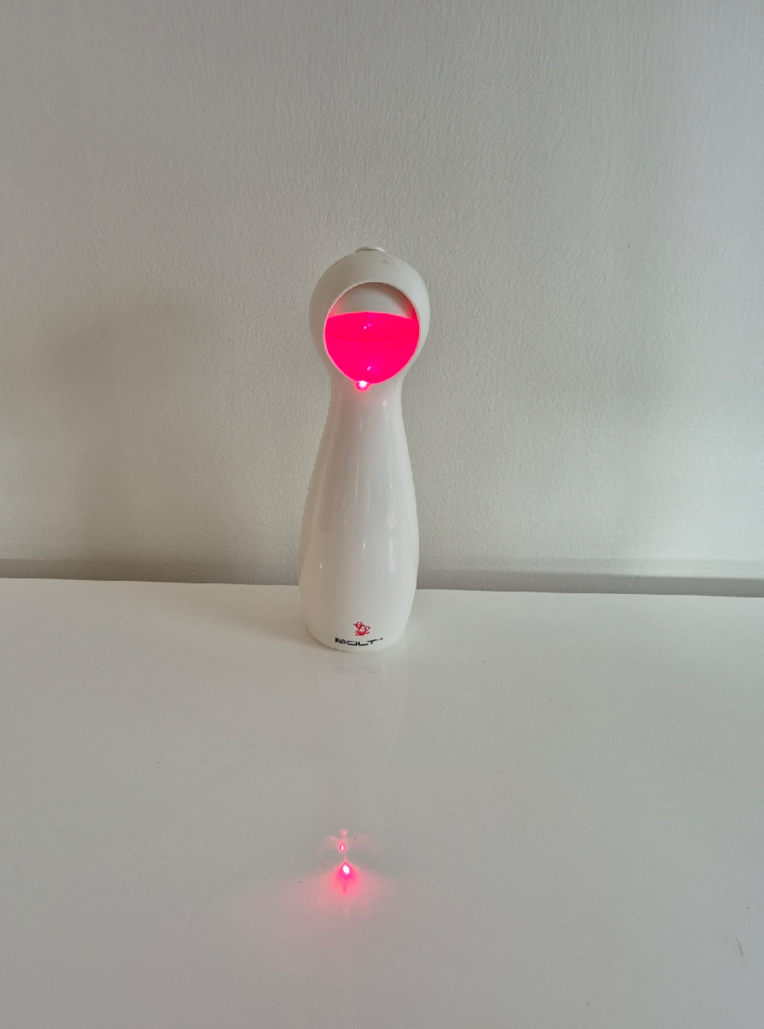 BOLT Interactive Laser Cat Toy - White