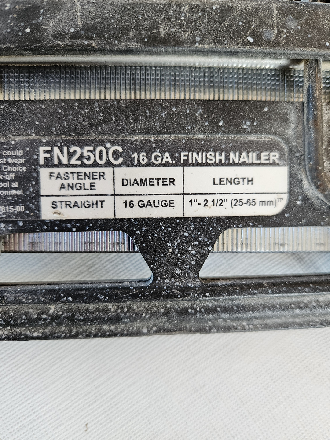 Porter Cable FN250C 16GA Finish Nailer